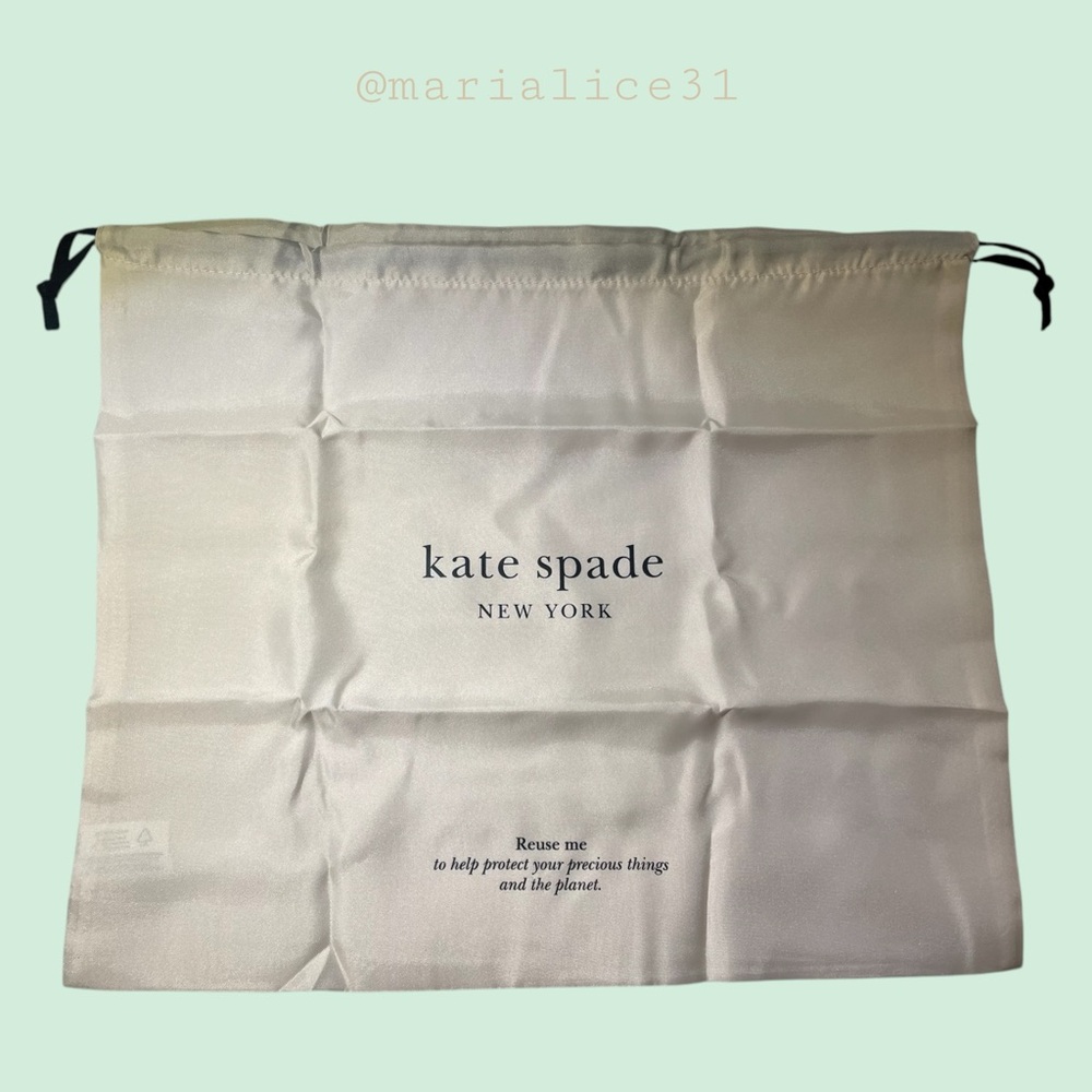 ♠️Kate Spade Storage Bag Slip Silky 11.75” x 13.75”. New/ never used.